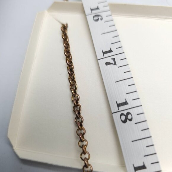 Nolan Miller Glamour Collection Heart Shaped Pendant Watch Rhinestones READ ME - Picture 5 of 6